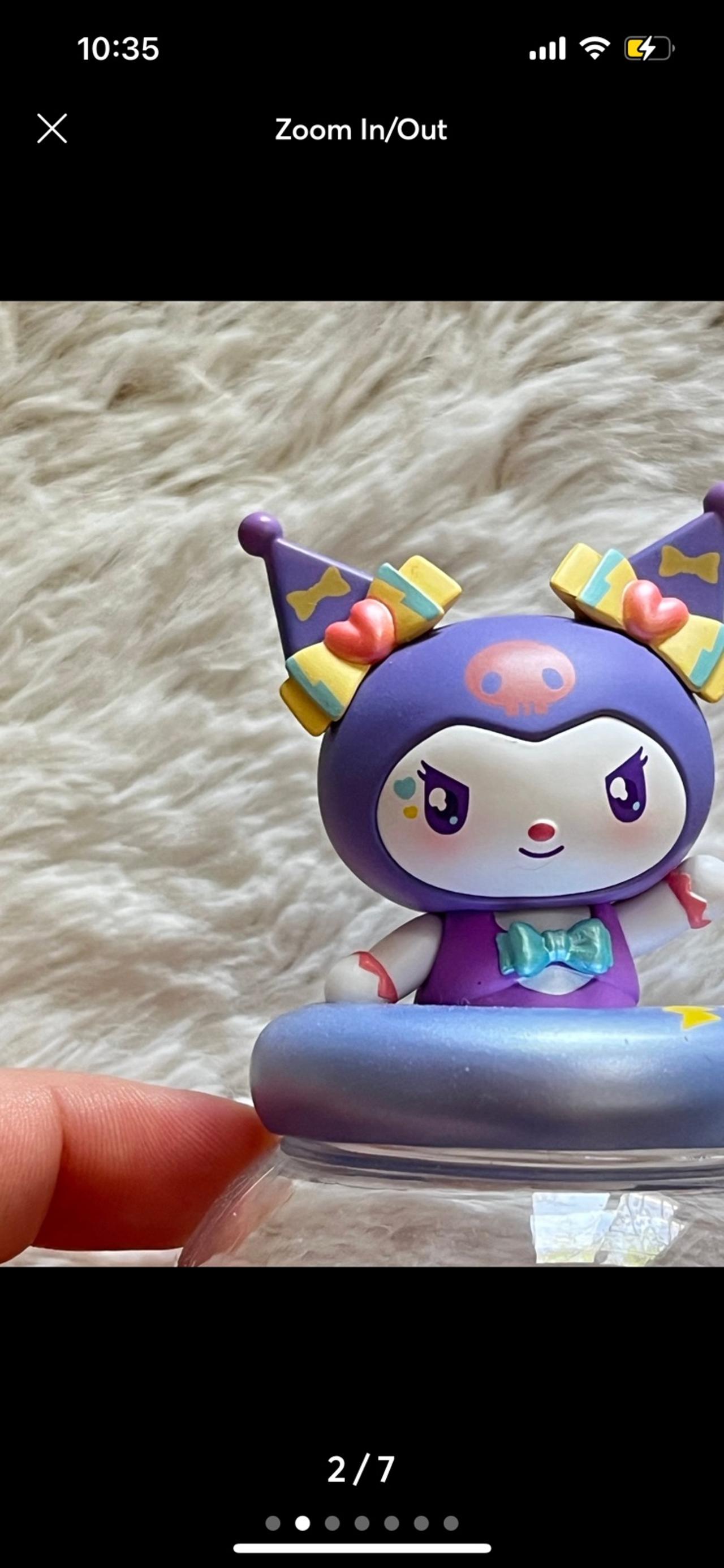 Sanrio Characters Miniso Ocean Pearls Kuromi Figure LNWOP READ — image 2