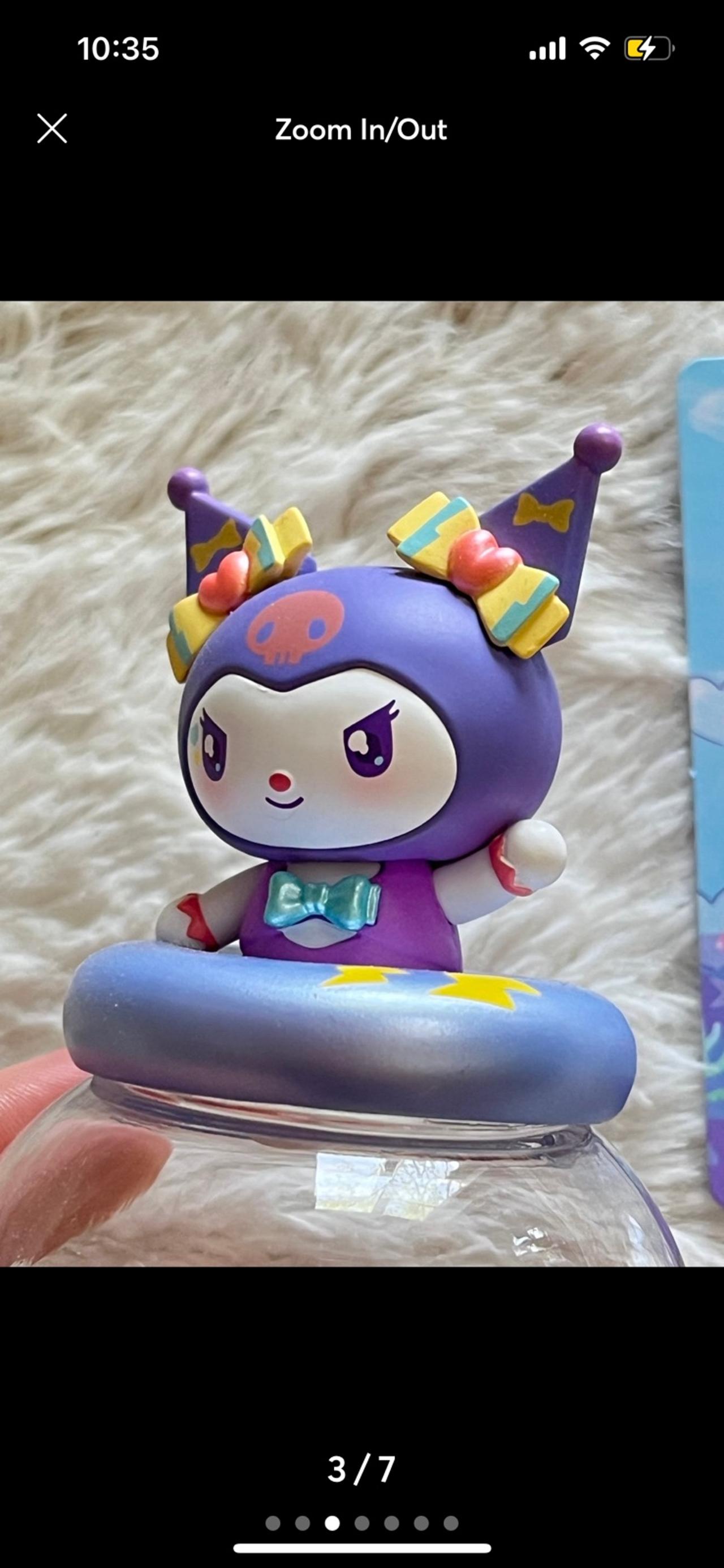 Sanrio Characters Miniso Ocean Pearls Kuromi Figure LNWOP READ — image 3