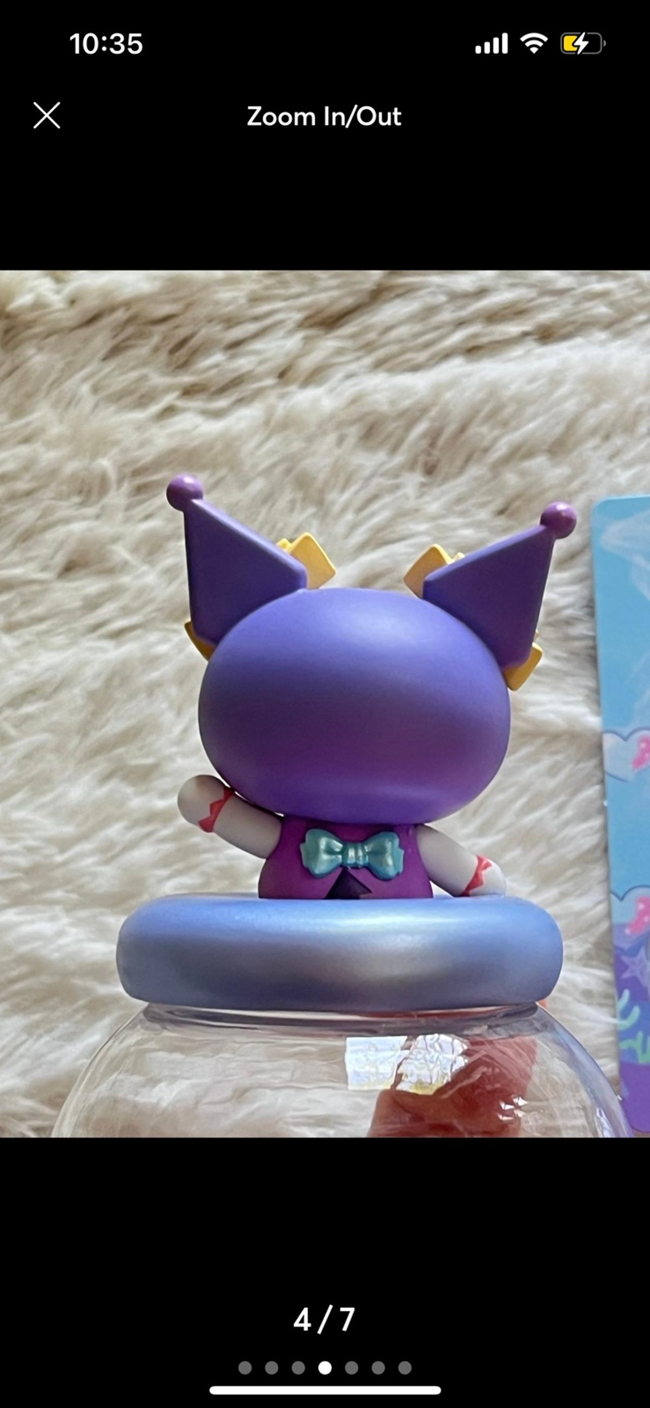 Sanrio Characters Miniso Ocean Pearls Kuromi Figure LNWOP READ — image 4