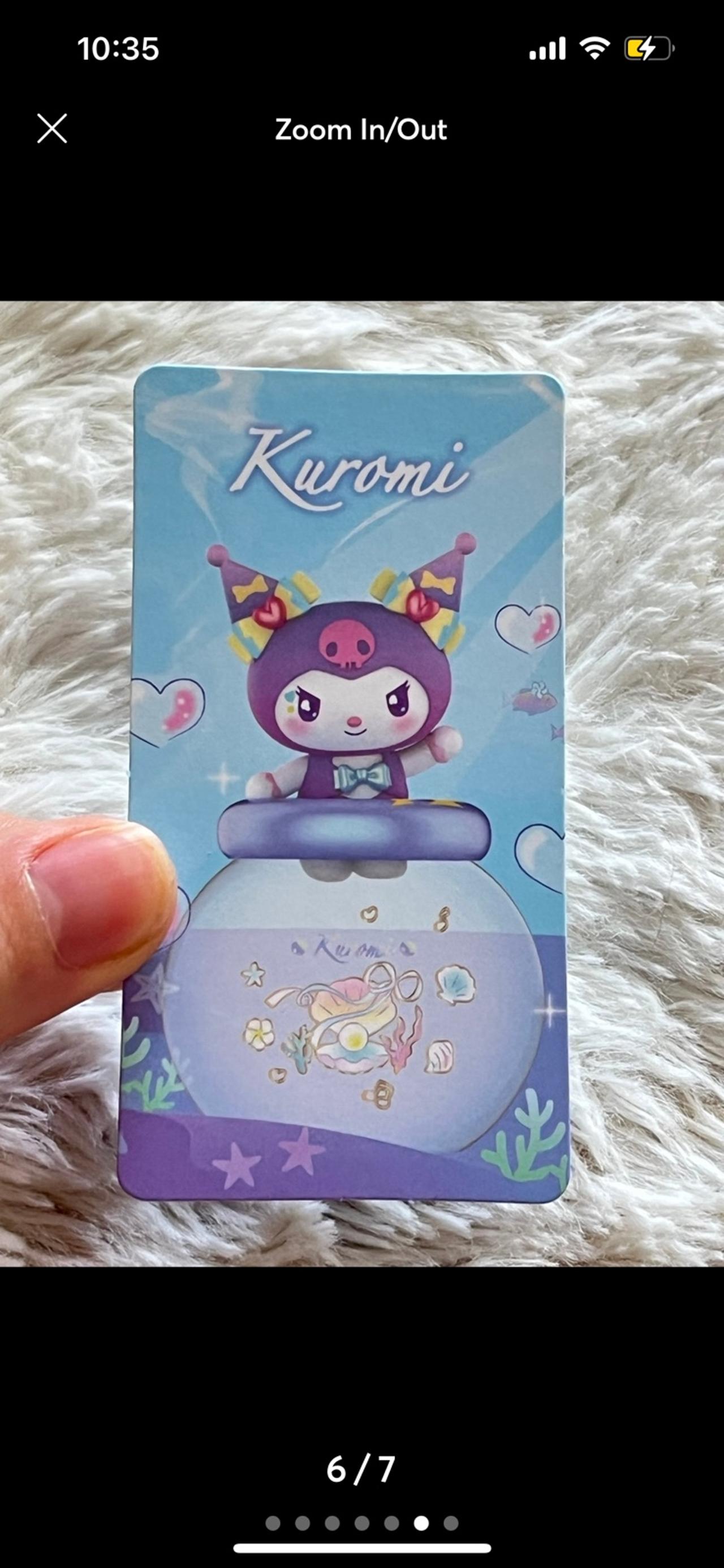 Sanrio Characters Miniso Ocean Pearls Kuromi Figure LNWOP READ — image 6