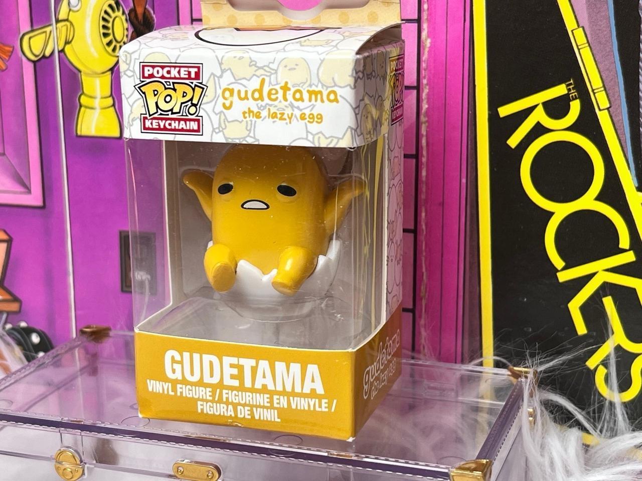 Sanrio Gudetama Funko Pop Mini Keychain NIB — image 4