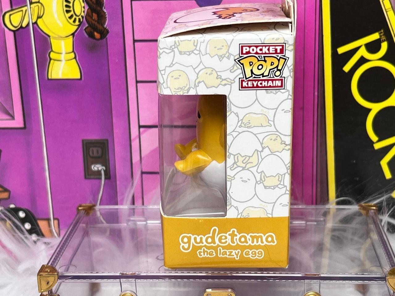 Sanrio Gudetama Funko Pop Mini Keychain NIB — image 5