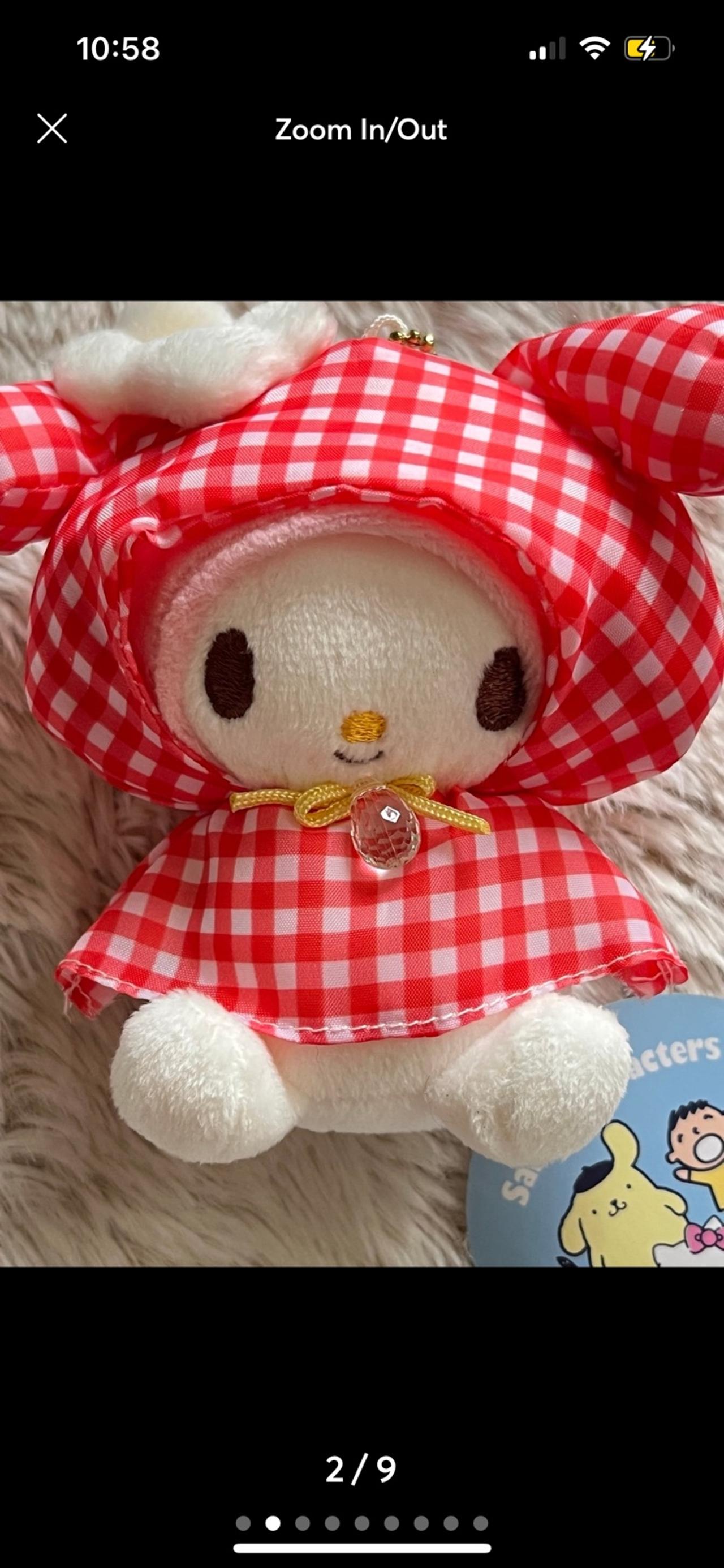 Sanrio My Melody Picnic Series Plush Keychain NWT READ — image 2