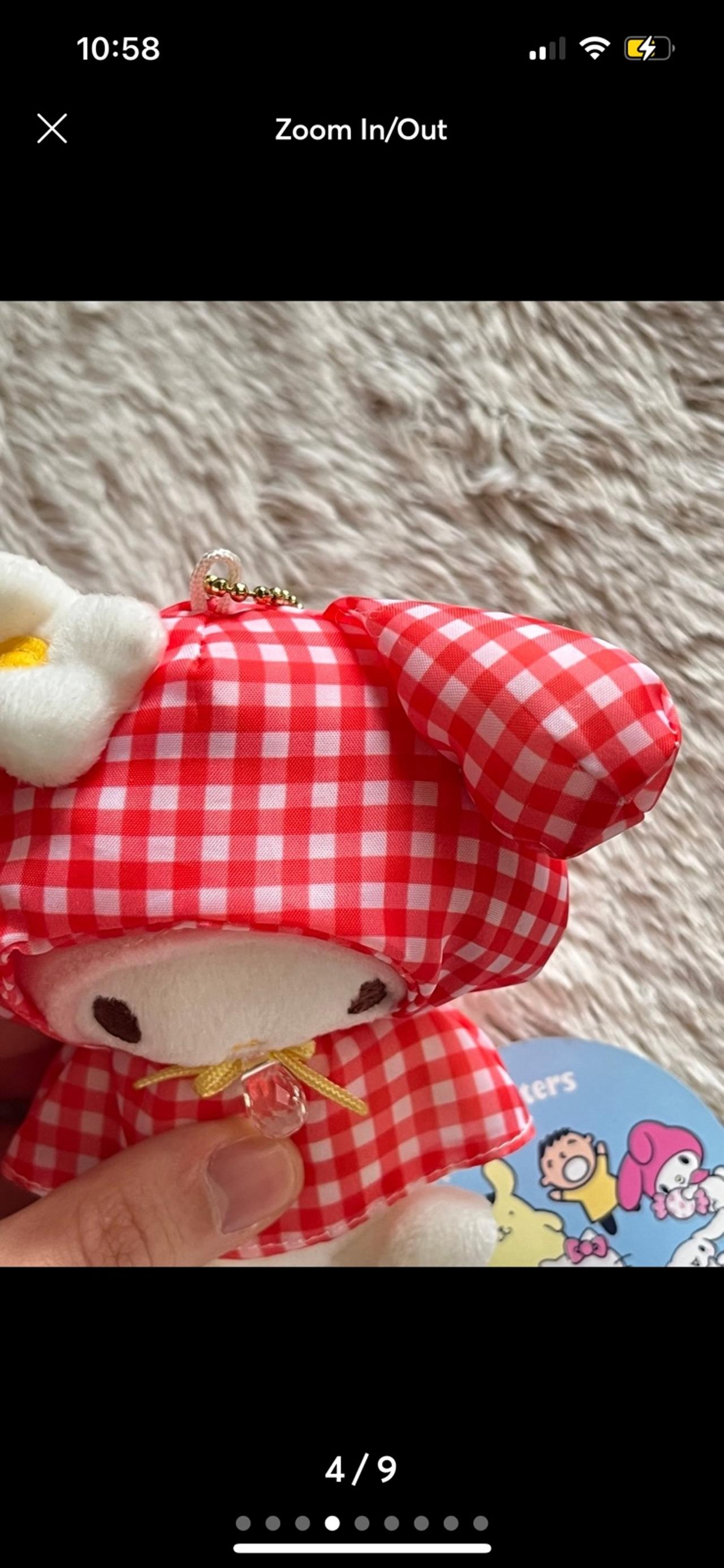 Sanrio My Melody Picnic Series Plush Keychain NWT READ — image 4