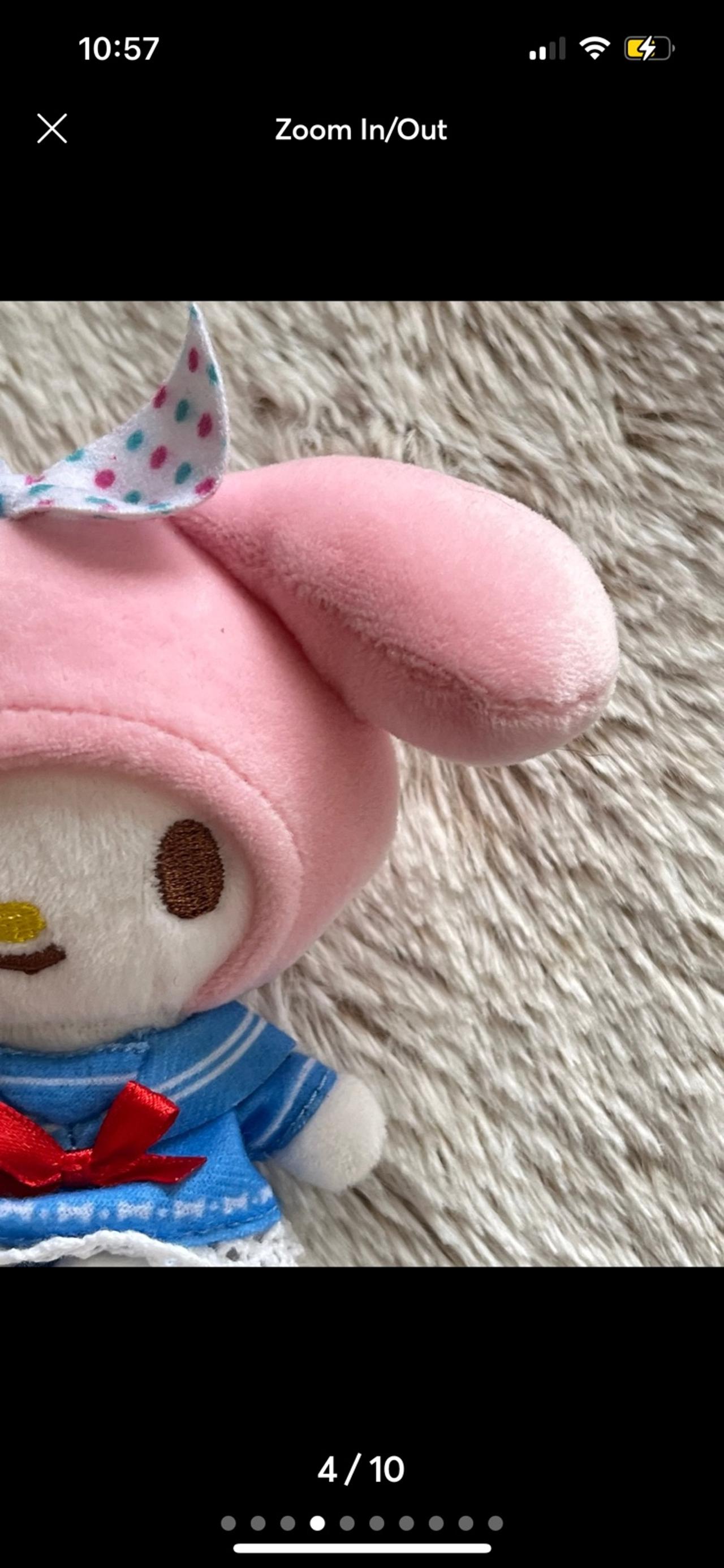 Sanrio My Melody Sanrio Academy Series Plush Keychain NWT READ — image 4