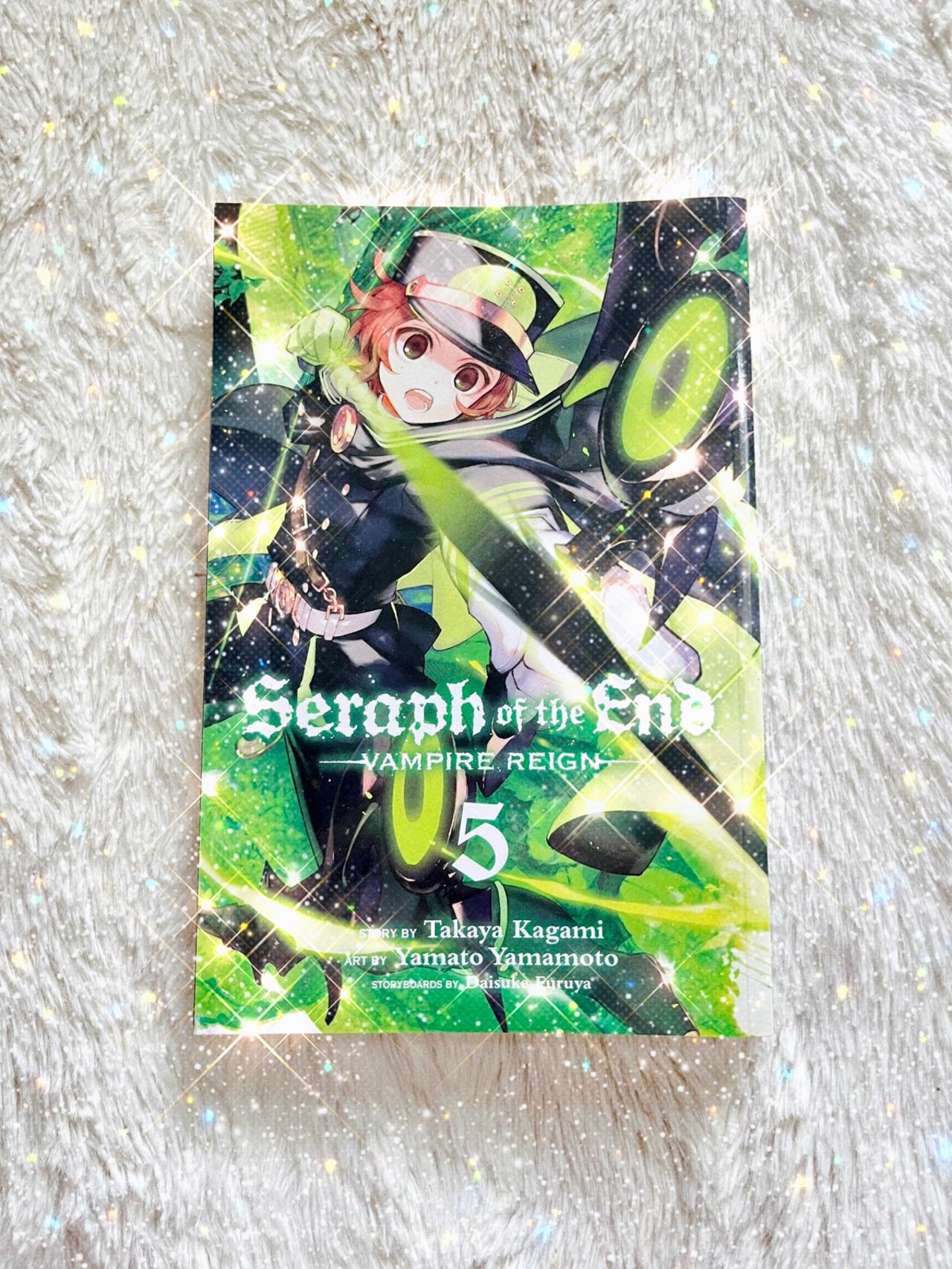 Seraph of the End: Vampires Reign by Takaya Kagami Vol 5 NM 1st Print SJ  READ