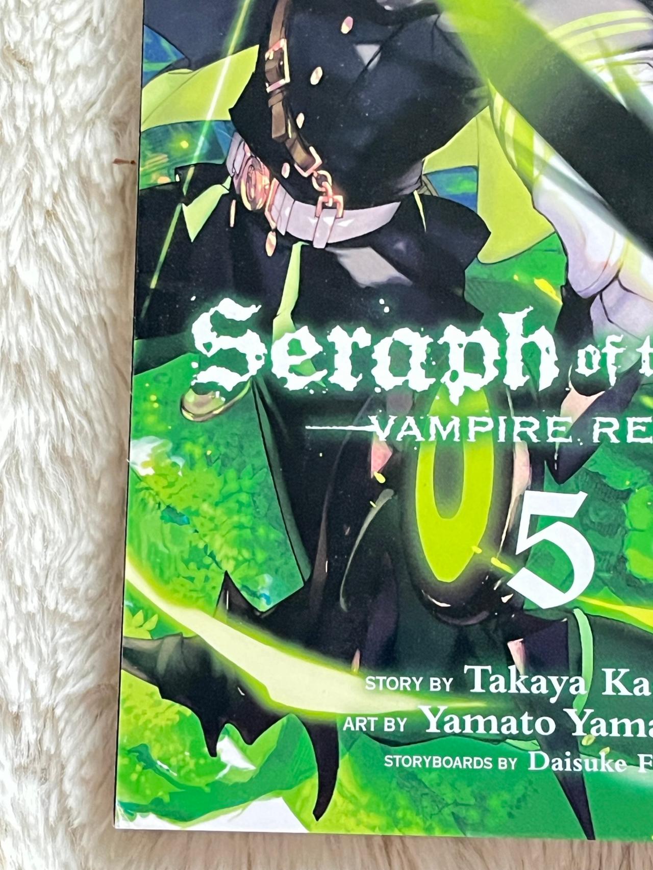 Seraph of the End: Vampires Reign by Takaya Kagami Vol 5 NM 1st Print SJ  READ — image 2