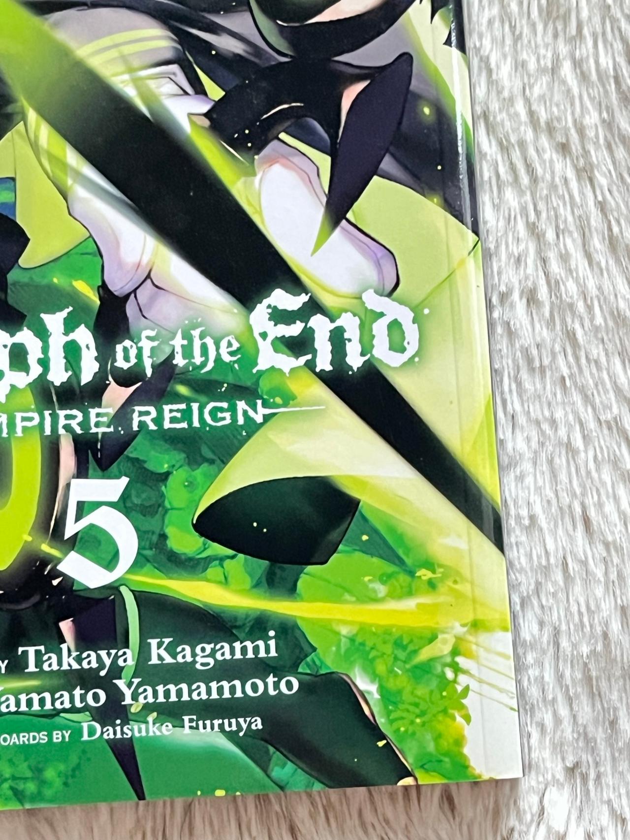 Seraph of the End: Vampires Reign by Takaya Kagami Vol 5 NM 1st Print SJ  READ — image 3