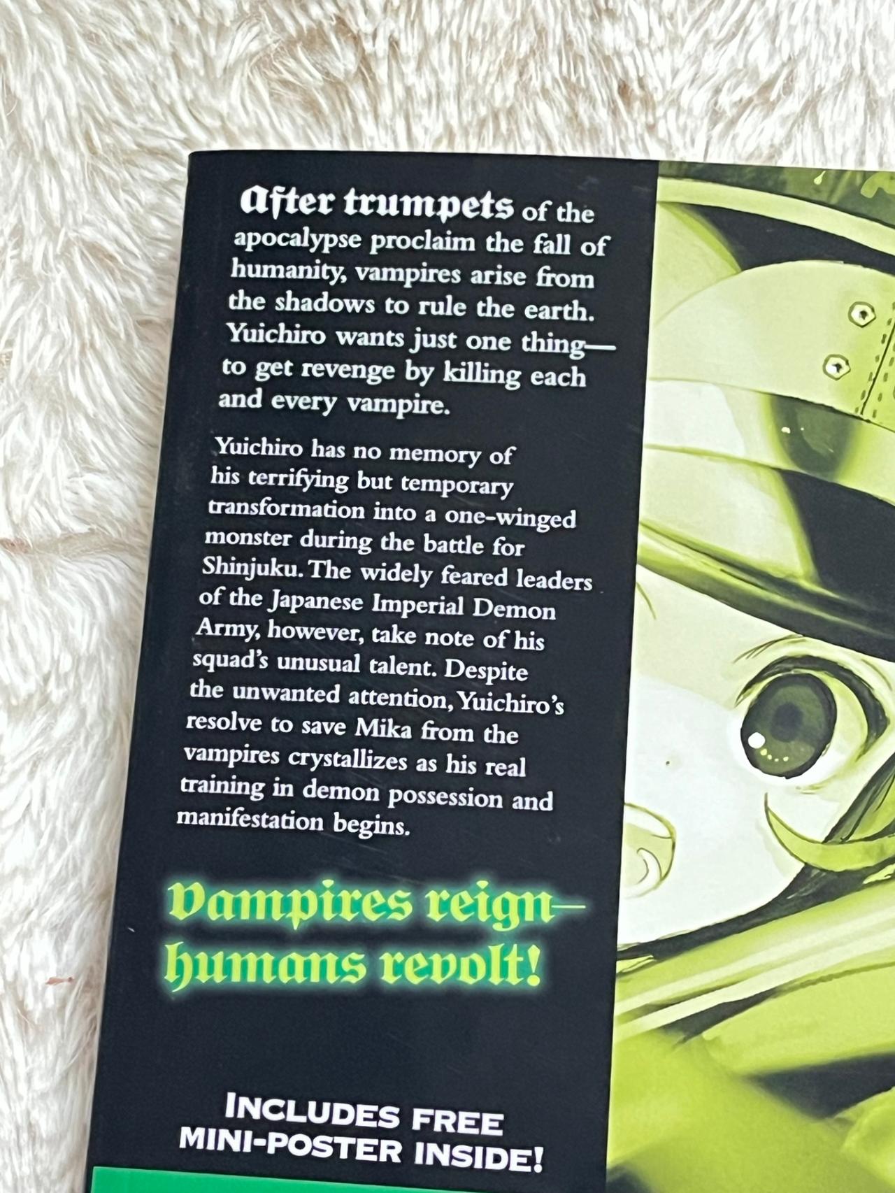 Seraph of the End: Vampires Reign by Takaya Kagami Vol 5 NM 1st Print SJ  READ — image 8