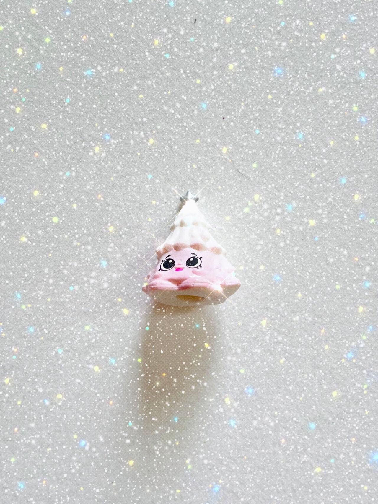 Shopkins Season 6 Teresa Tree White & Pink Christmas Exclusive READ