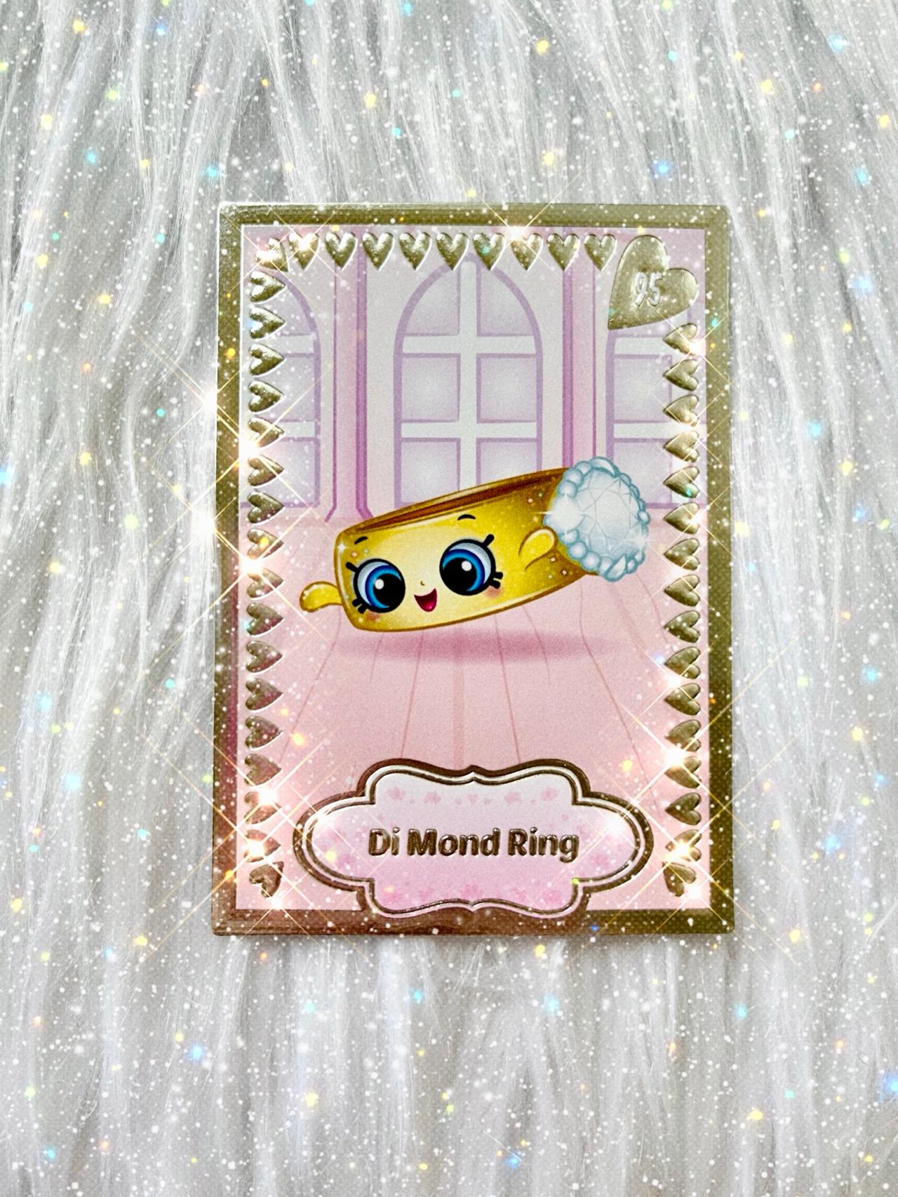 Shopkins Season 7 TCG Di Mond Ring #95 MINT-NM READ