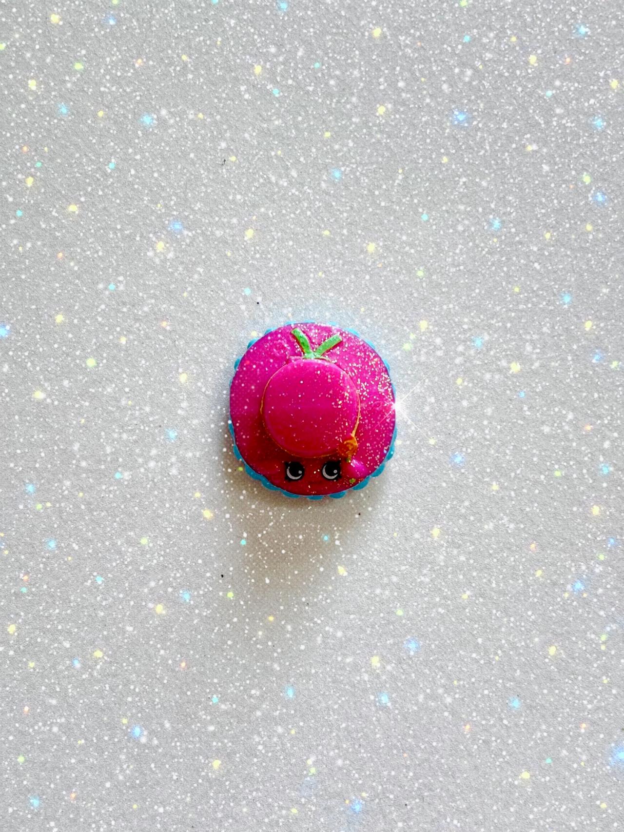 Shopkins Season 8 #8-072 Caterina Hat Sparkle Ultra Rare World Vacation READ