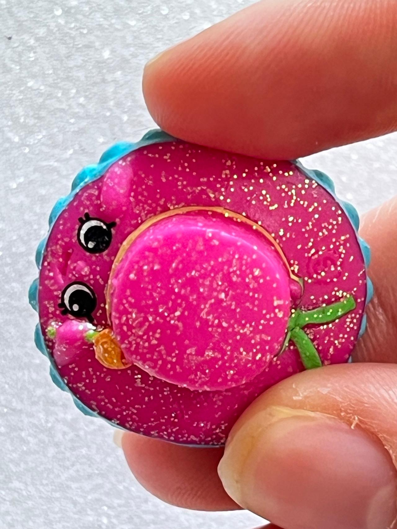 Shopkins Season 8 #8-072 Caterina Hat Sparkle Ultra Rare World Vacation READ — image 5