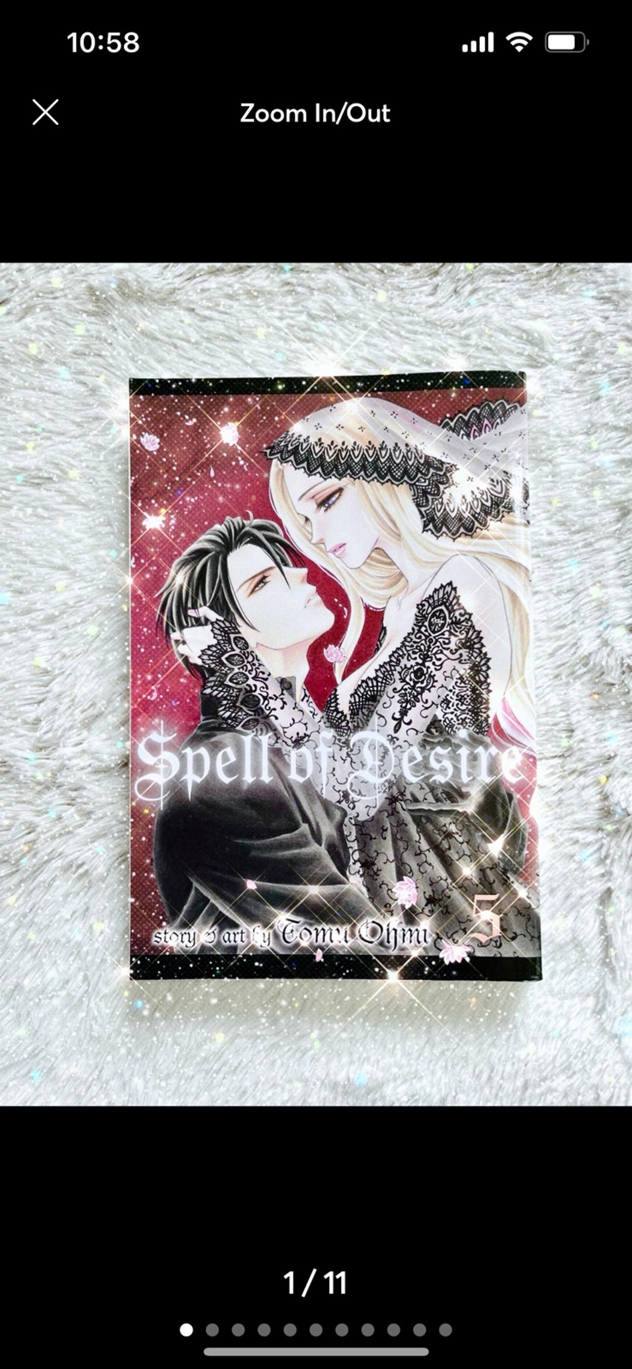 Spell of Desire by Tomu Ohmi Vol 5 Near Mint 1st Print SB READ