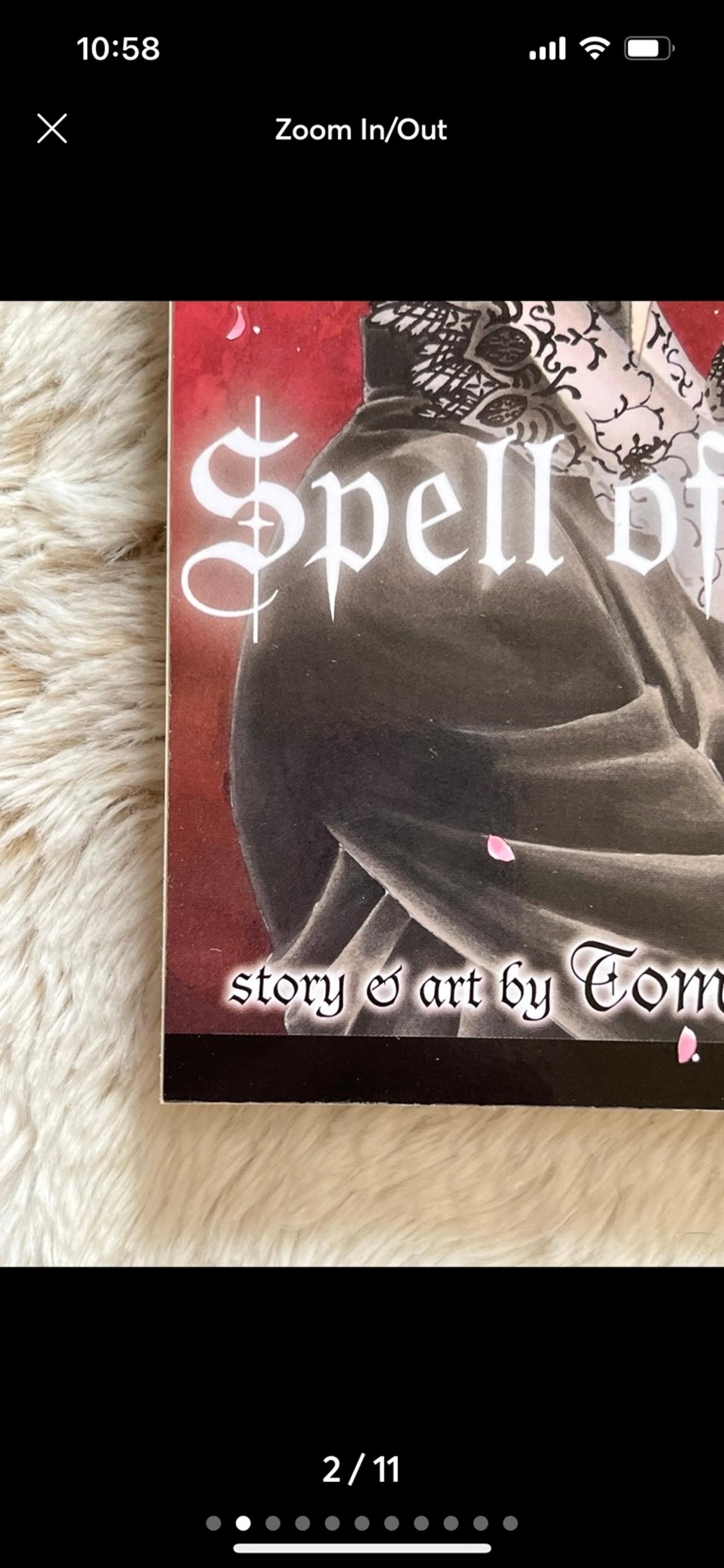 Spell of Desire by Tomu Ohmi Vol 5 Near Mint 1st Print SB READ — image 2