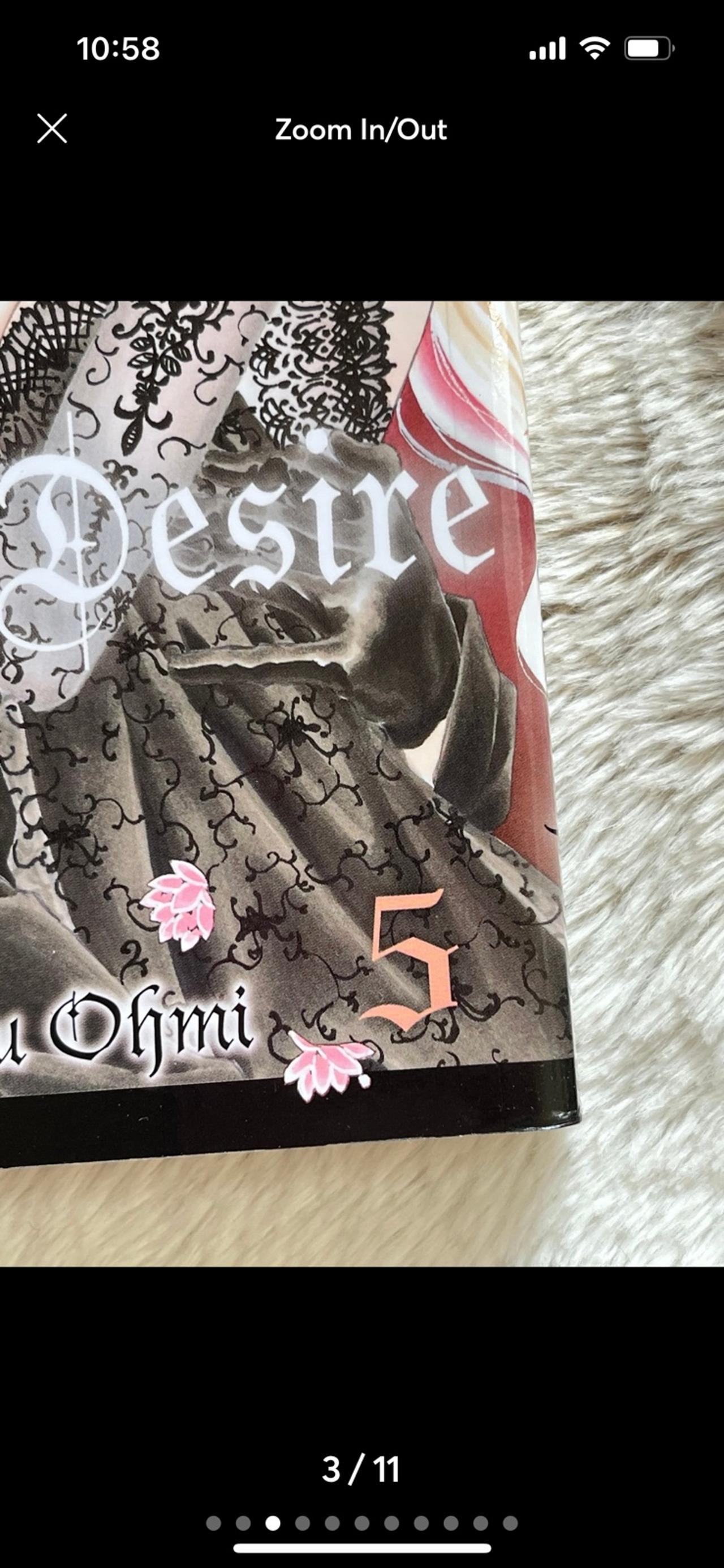Spell of Desire by Tomu Ohmi Vol 5 Near Mint 1st Print SB READ — image 3