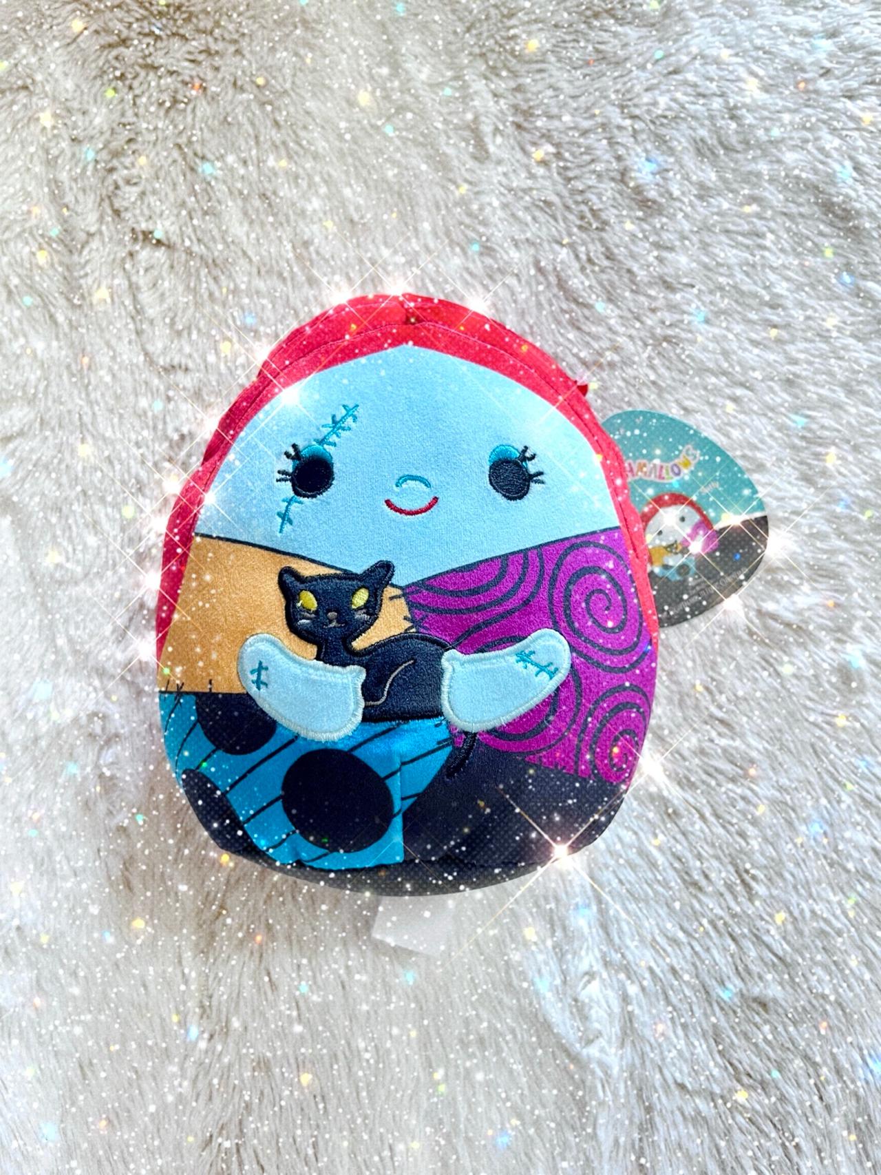 Squishmallows Nightmare Before Christmas Sally & Black Cat 8” Plush LNWT READ