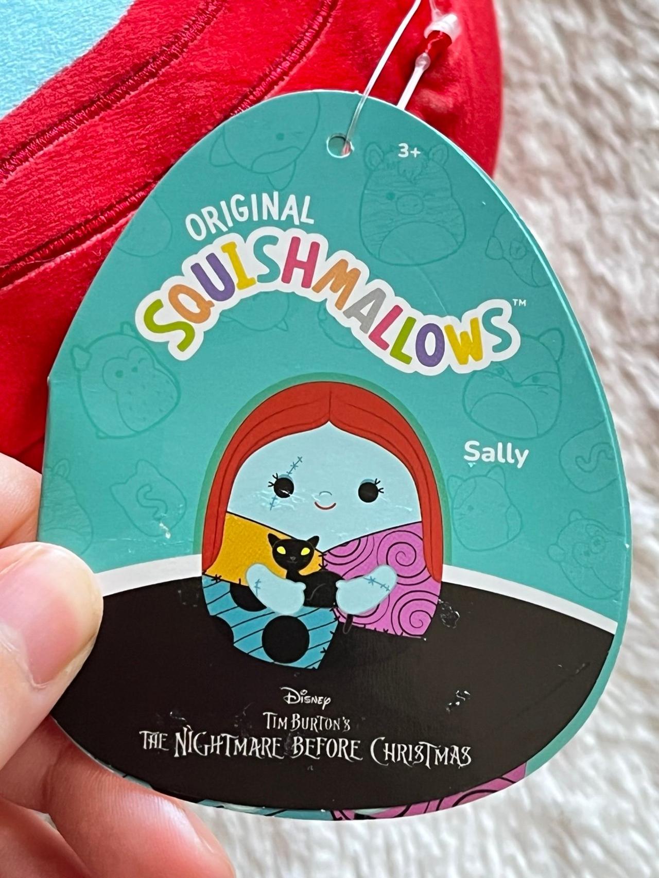 Squishmallows Nightmare Before Christmas Sally & Black Cat 8” Plush LNWT READ — image 6