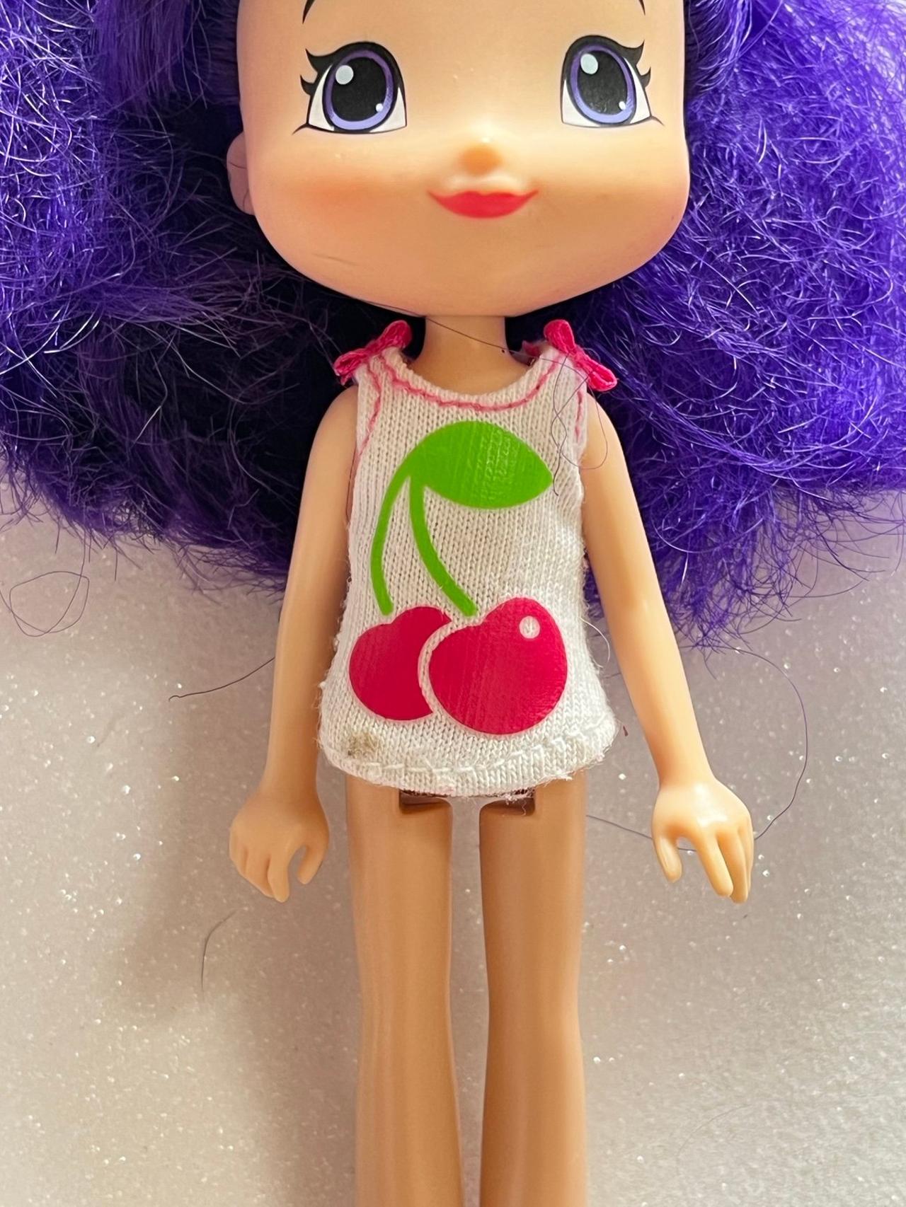 Strawberry Shortcake Toys R Us Berry Best Friend Cherry Jam 5” Doll READ — image 2