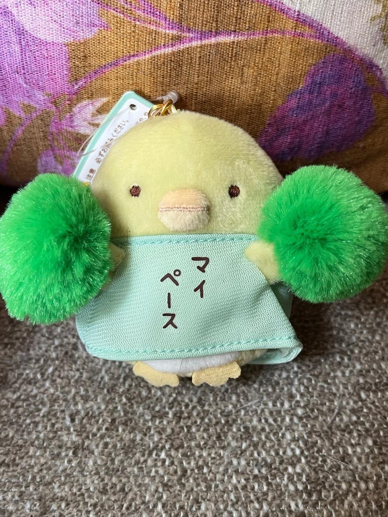 Sumikko Gurashi Penguin? 2018 Cheerleader 5” Plush Keychain Japan Exclusive LNWT