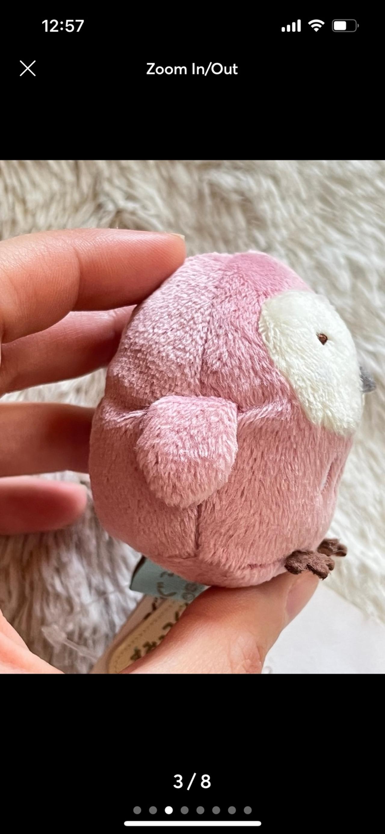 Sumikko Gurashi Tenori Co Stars Fukurou Owl 3-4” Plush LNWT READ — image 3