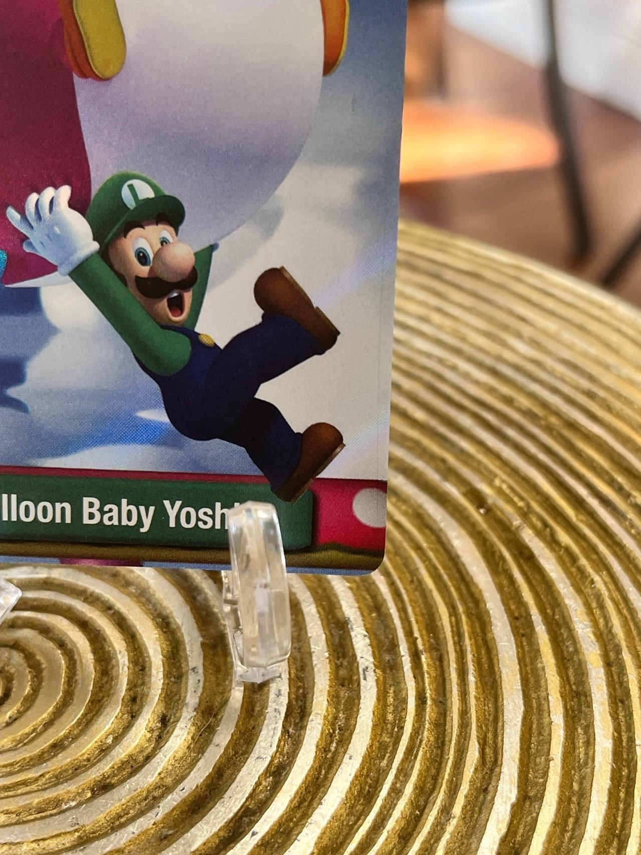 Super Mario Bros 2015 Enterplay Dog Tag Card Balloon Baby Yoshi #11 — image 4
