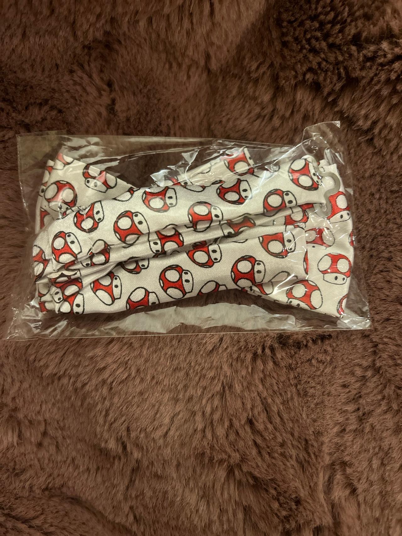 Super Mario Mushroom Printed Bow Tie NEW — image 2