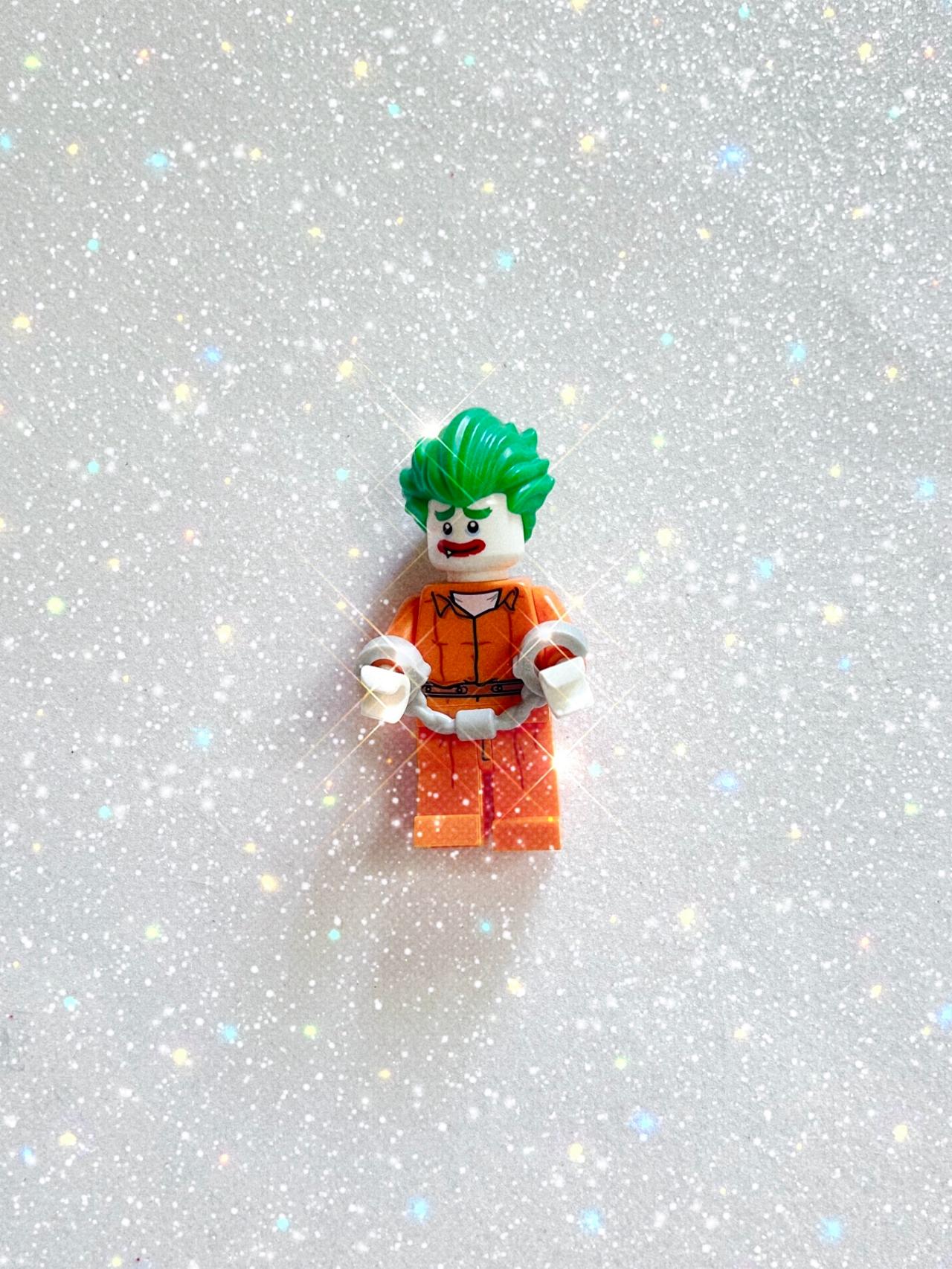 The Lego Batman Movie Prison Joker With Handcuffs LEGO 70912 Figure READ