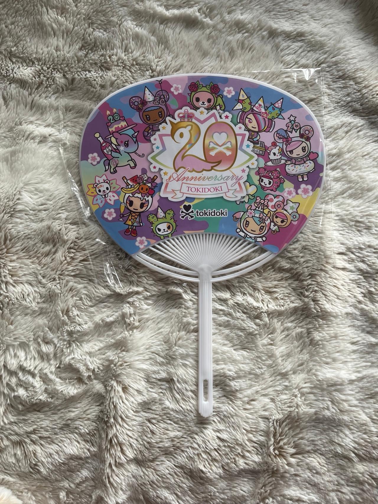 Tokidoki 20th Anniversary Collectible Fan NIP READ — image 10