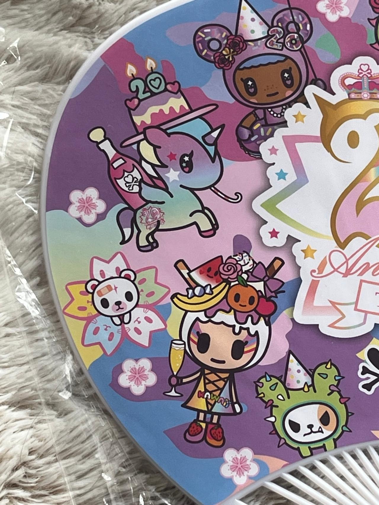 Tokidoki 20th Anniversary Collectible Fan NIP READ — image 3