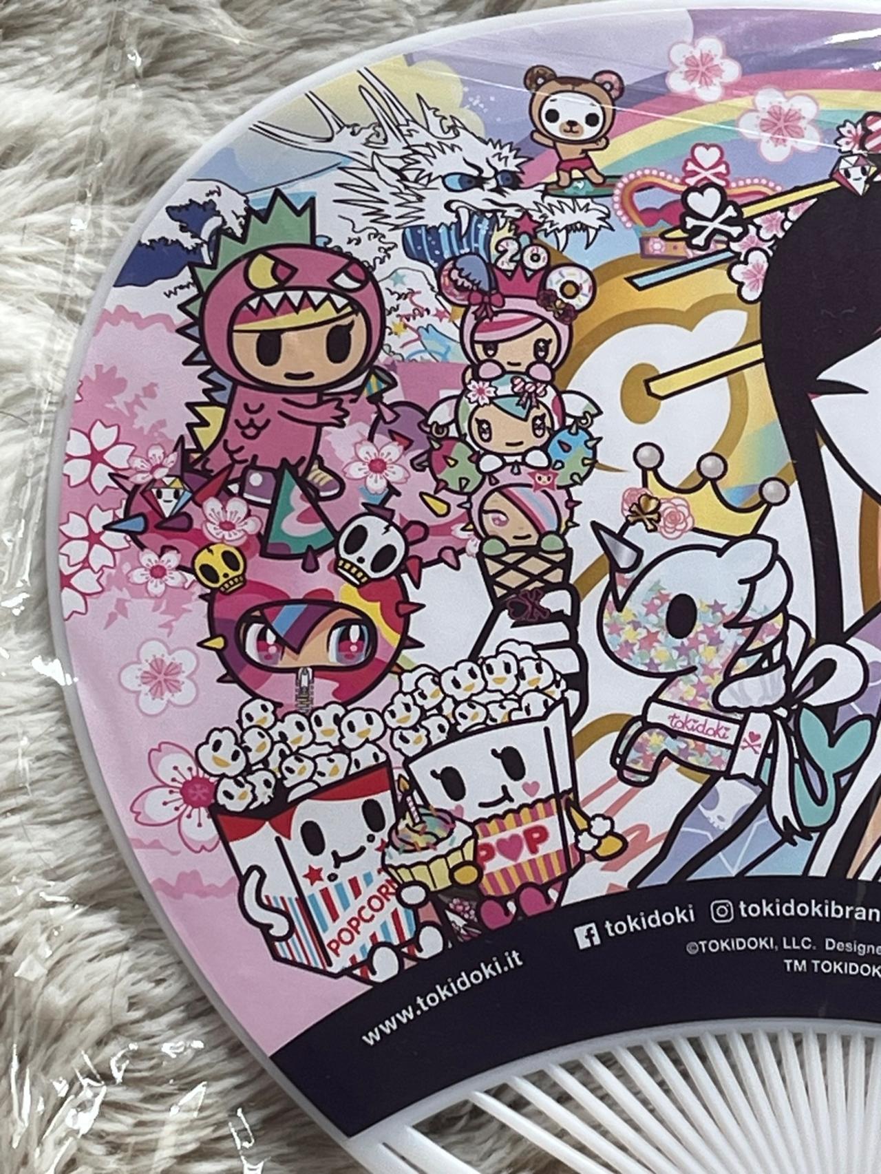 Tokidoki 20th Anniversary Collectible Fan NIP READ — image 7