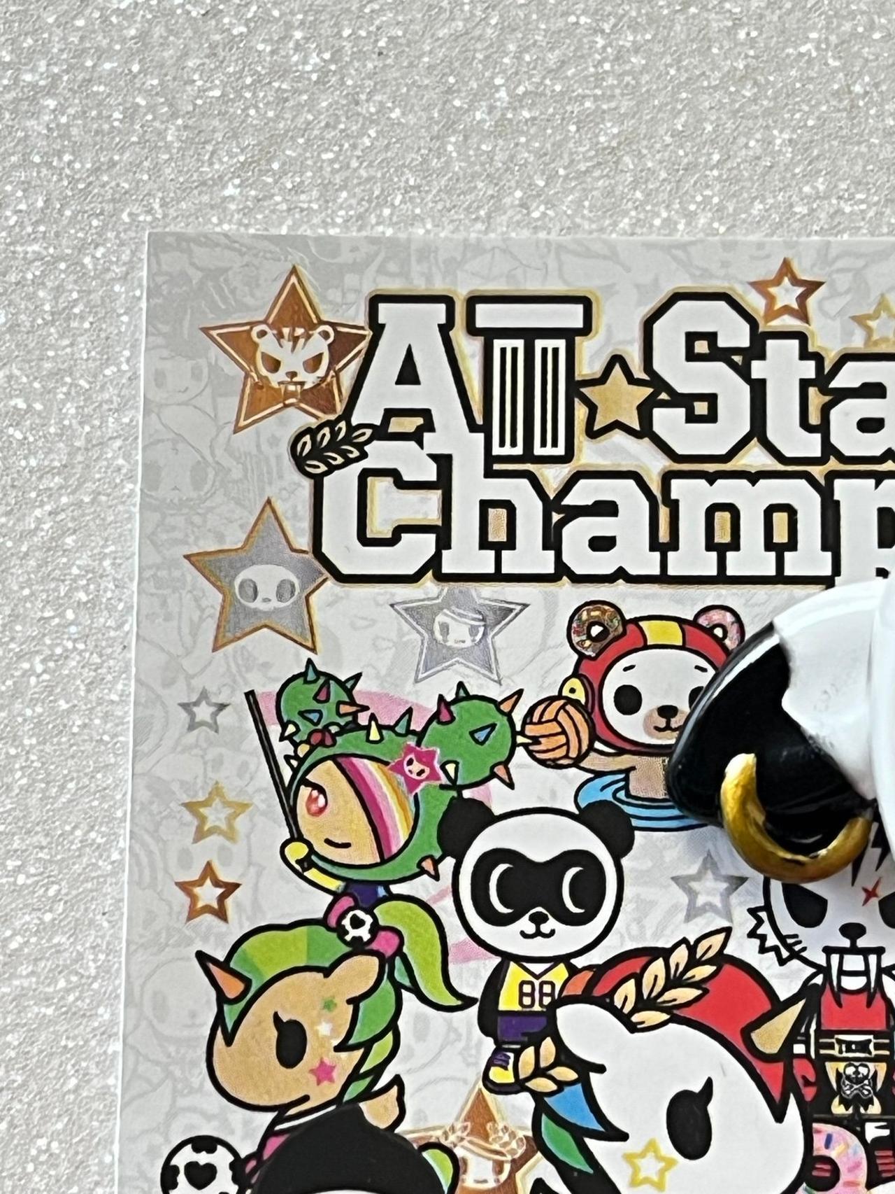 Tokidoki All Star Champions Mozzarella Soccer Star Figure READ — image 6