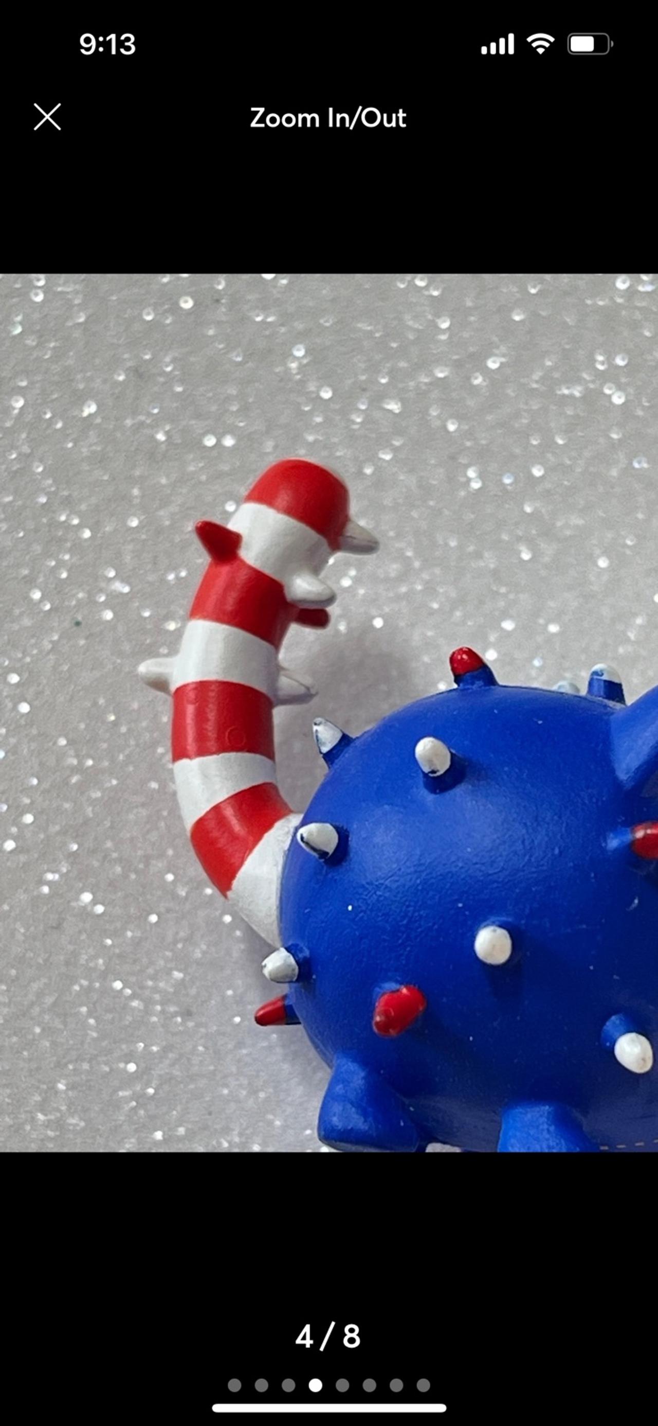 Tokidoki Cactus Kitties Uncle Sam & Burger Figure READ — image 4