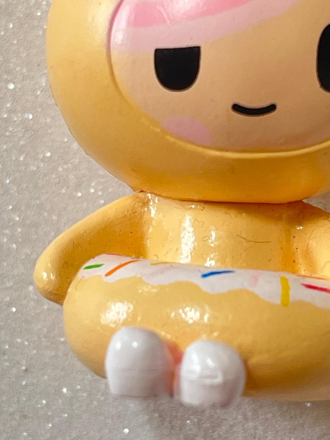 Tokidoki Donutella & Her Sweet Friends Donutella Inner Tube RARE Figure READ — image 2