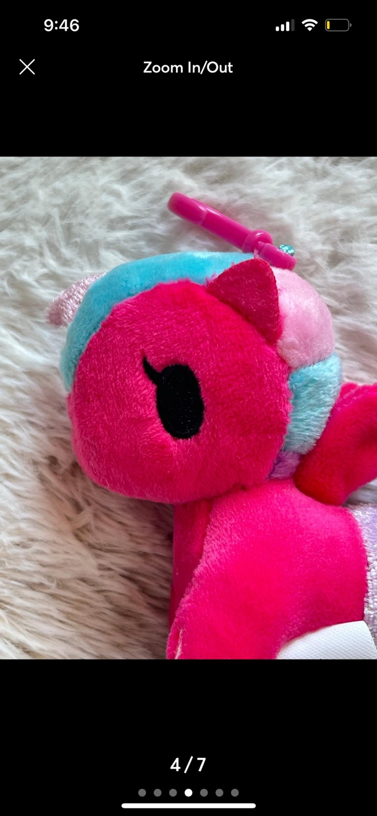Tokidoki Neon Stars Plush Bag Clip Series 1 Octavia LNWOP READ — image 4