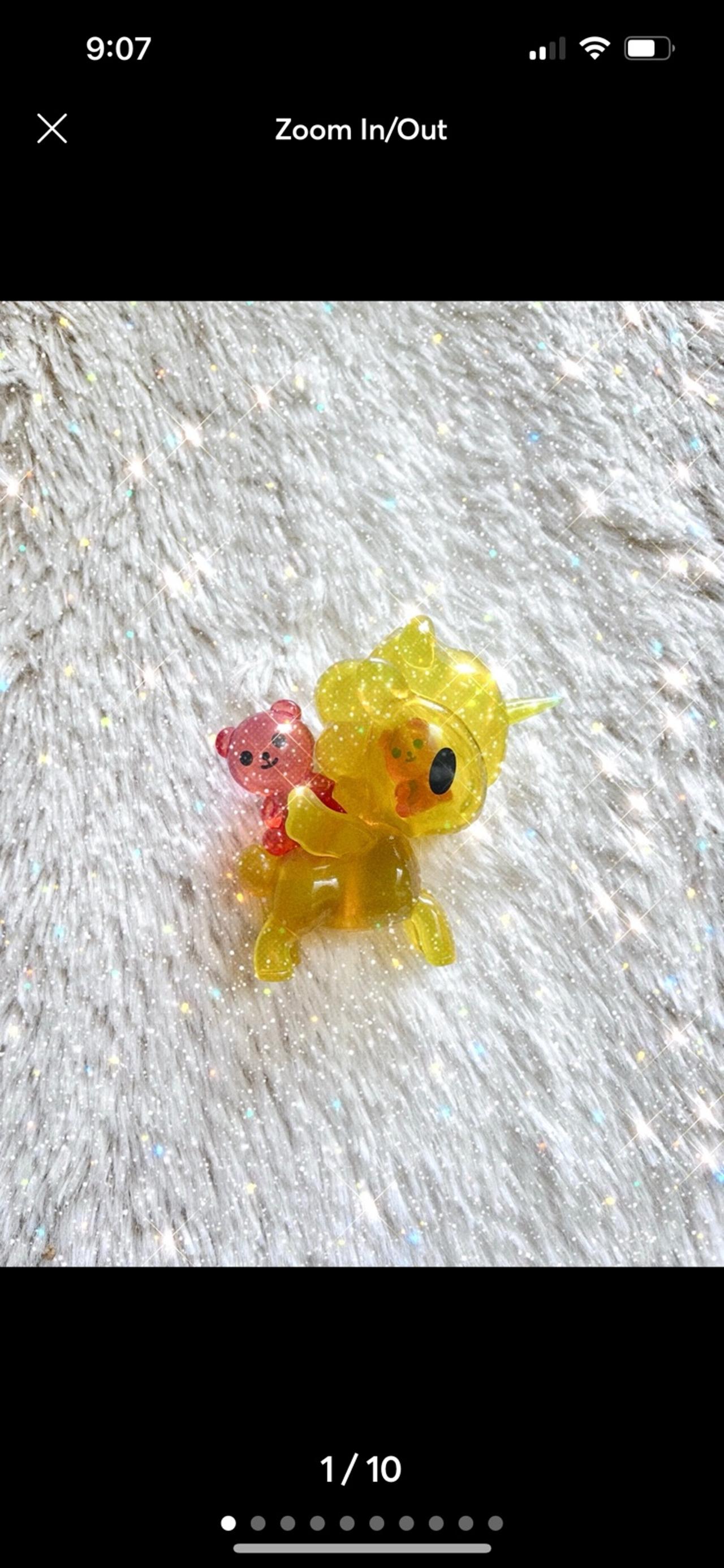 Tokidoki Unicorno Series X 10 Gummi Bear Figure READ