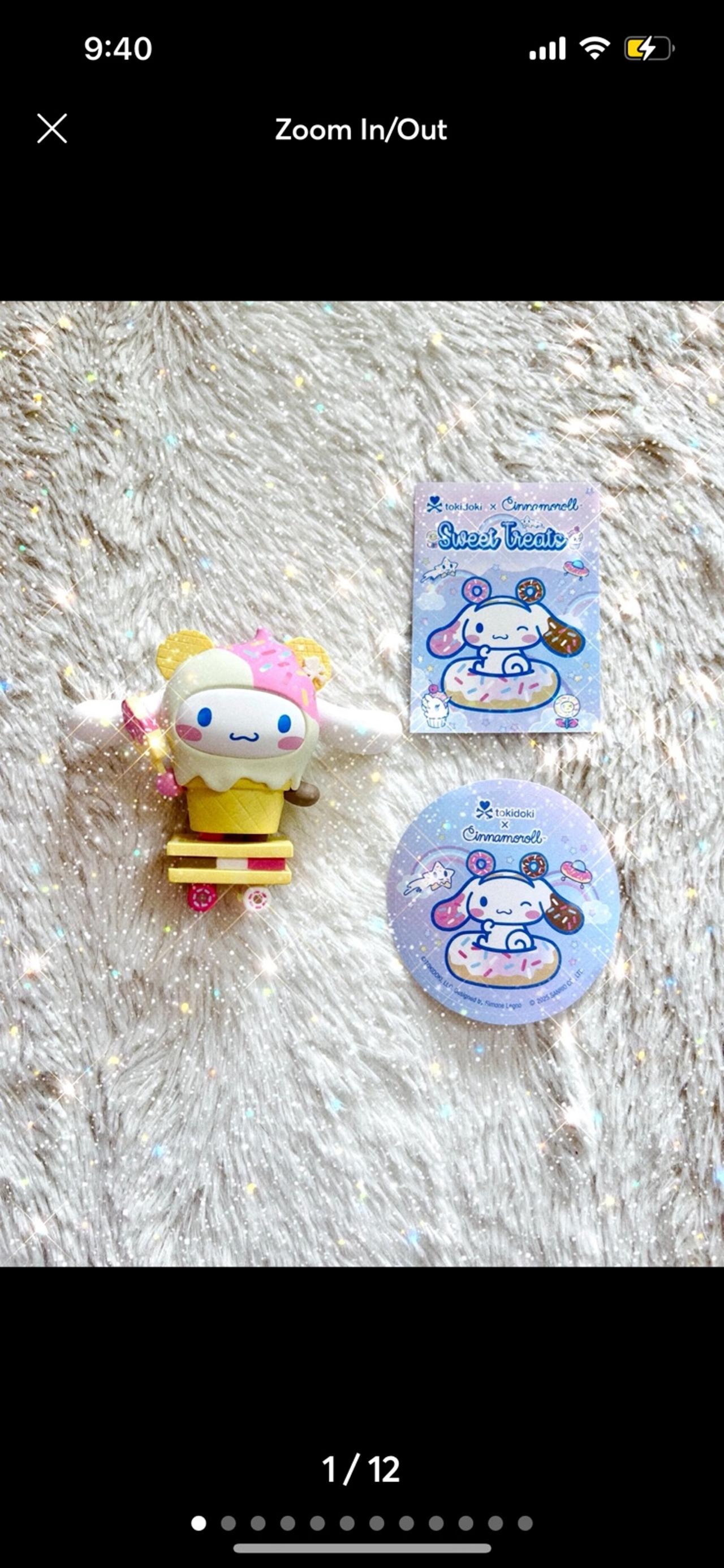 Tokidoki x Cinnamoroll Series 1 Sweet Treats Teddy Freeze Confirmed NEW READ