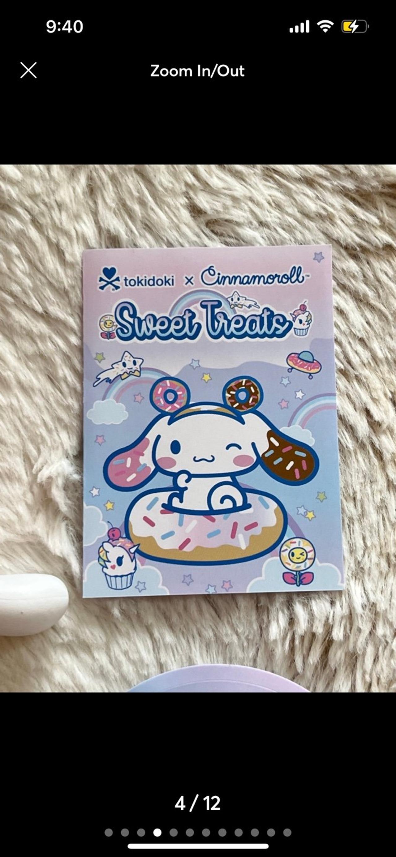 Tokidoki x Cinnamoroll Series 1 Sweet Treats Teddy Freeze Confirmed NEW READ — image 4