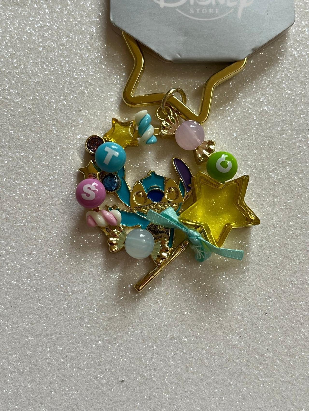 Tokyo Disney Land Stitch Gold Metal Keychain LNWT READ — image 2