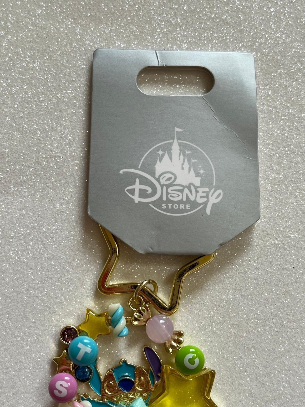 Tokyo Disney Land Stitch Gold Metal Keychain LNWT READ — image 3