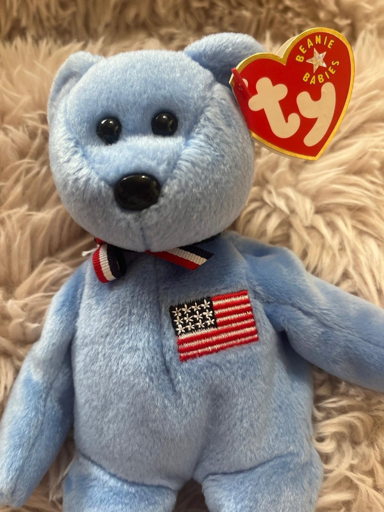 Ty Beanie Babies America The Bear TAG ERRORS — image 2