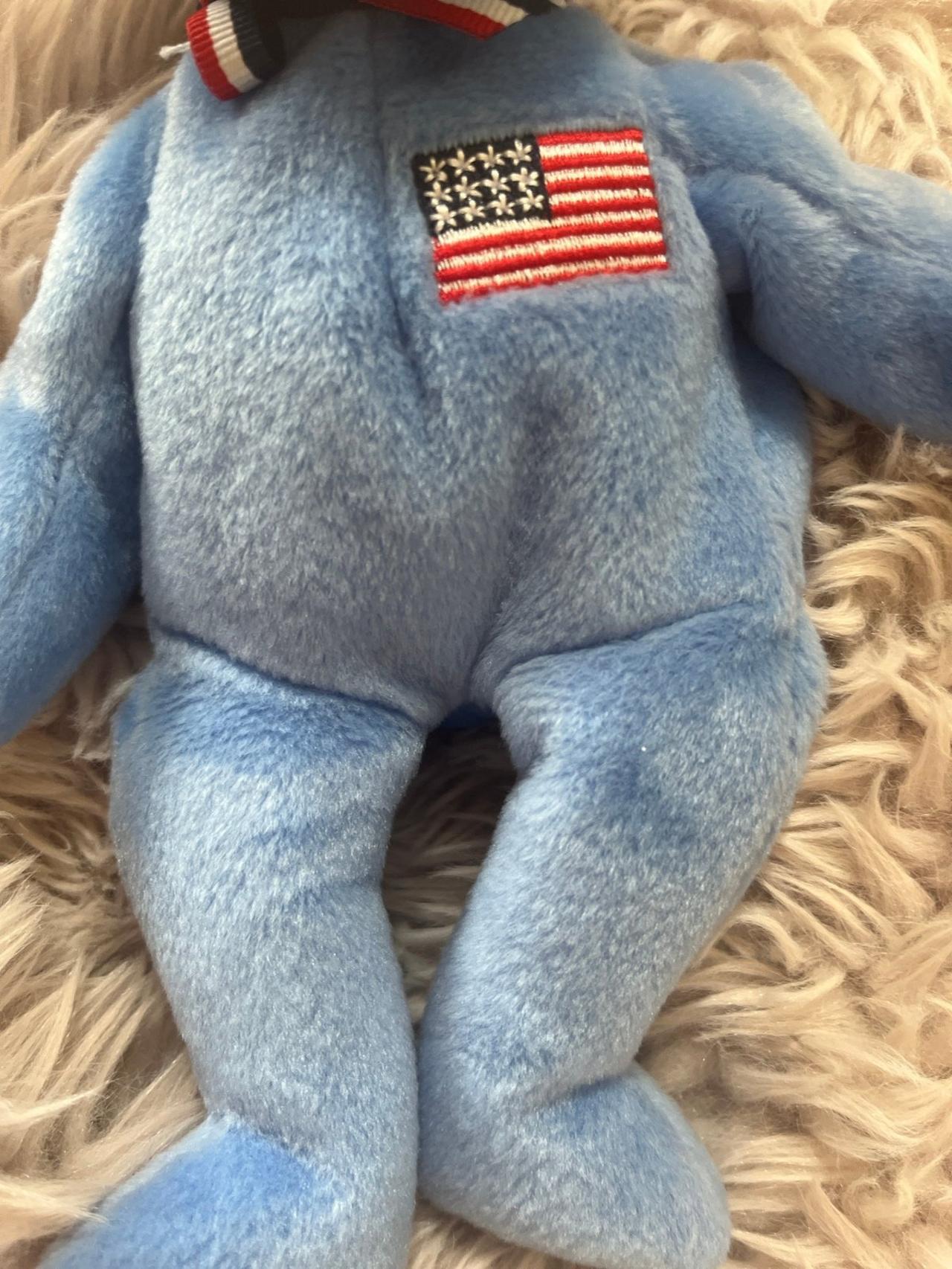 Ty Beanie Babies America The Bear TAG ERRORS — image 3