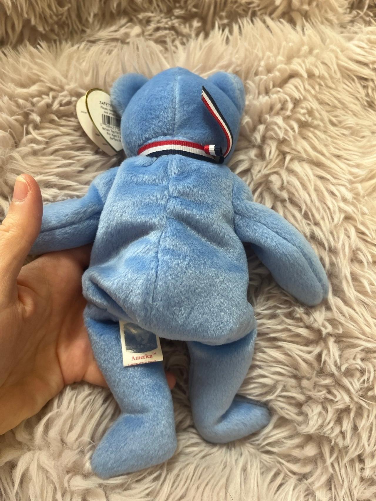 Ty Beanie Babies America The Bear TAG ERRORS — image 5