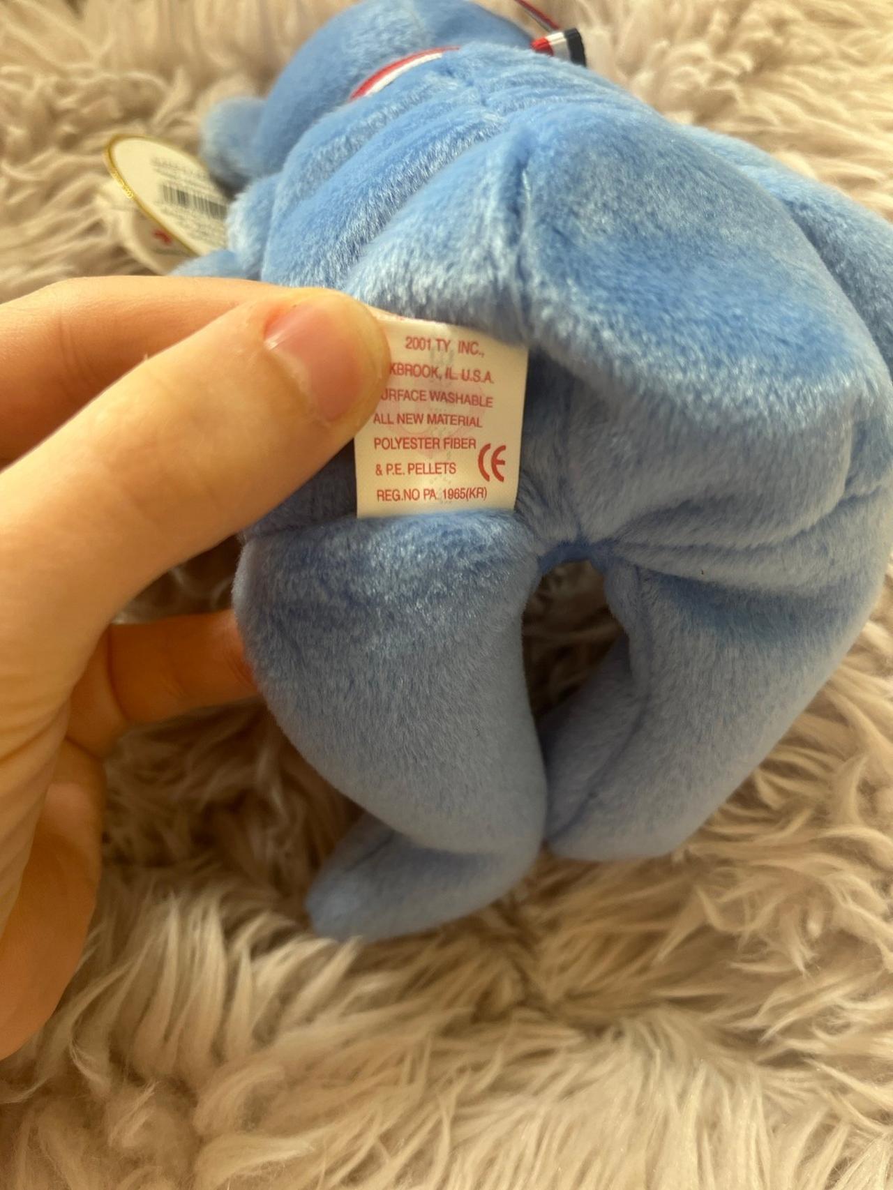 Ty Beanie Babies America The Bear TAG ERRORS — image 7