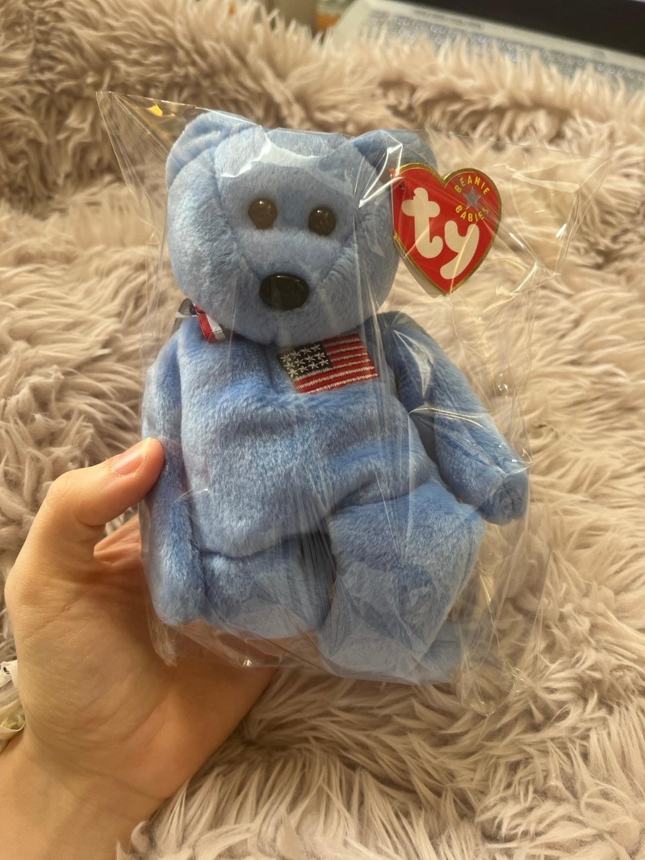 Ty Beanie Babies America The Bear TAG ERRORS — image 8