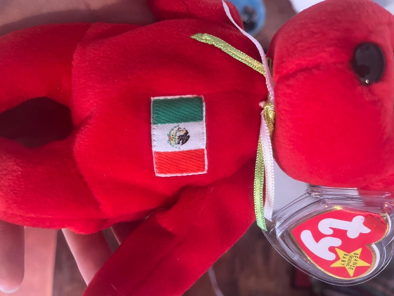 Ty Beanie Babies Osito The Bear (#1) TAG ERRORS NEAR MINT CONDTION — image 10