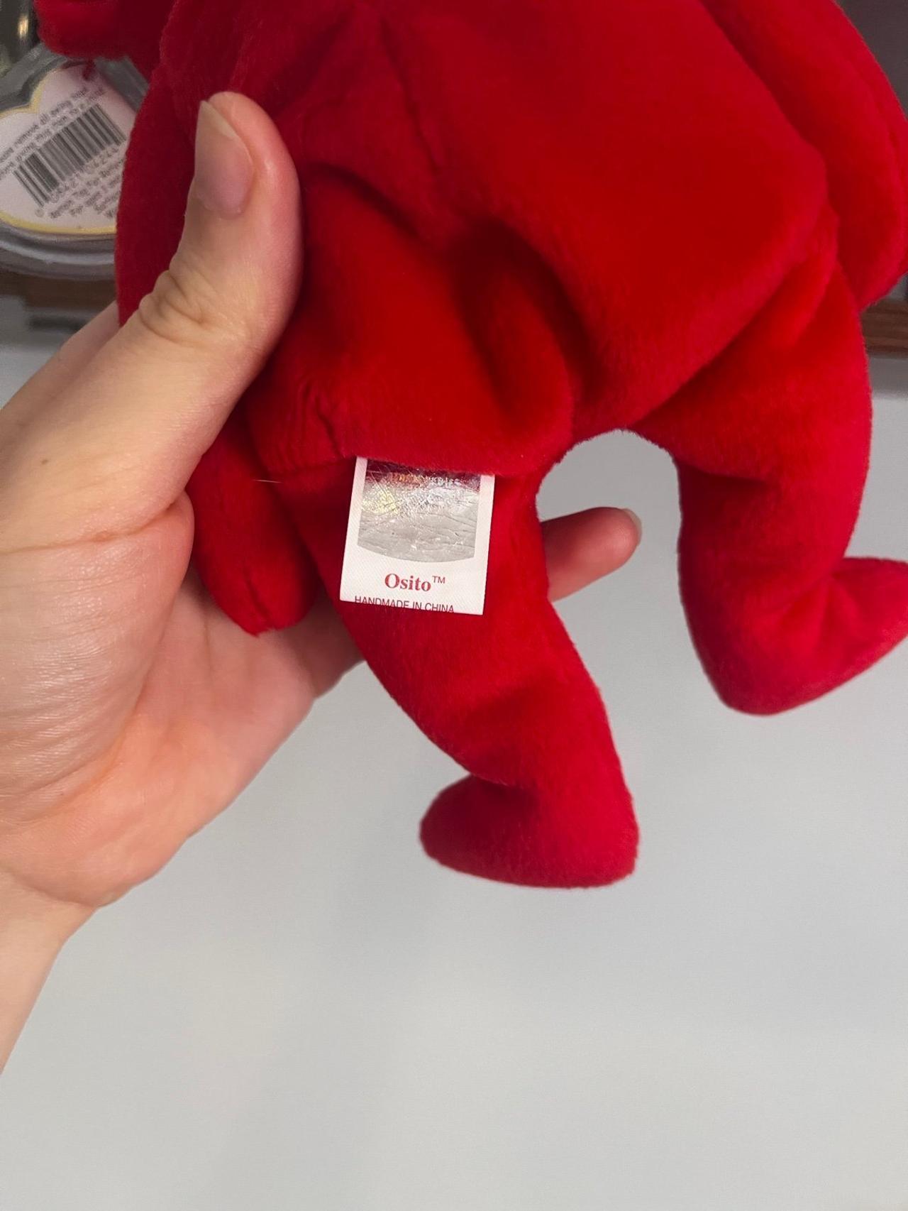 Ty Beanie Babies Osito The Bear (#1) TAG ERRORS NEAR MINT CONDTION — image 3
