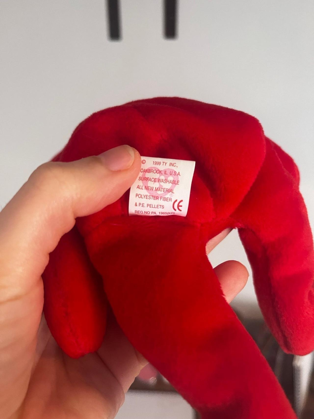 Ty Beanie Babies Osito The Bear (#1) TAG ERRORS NEAR MINT CONDTION — image 4