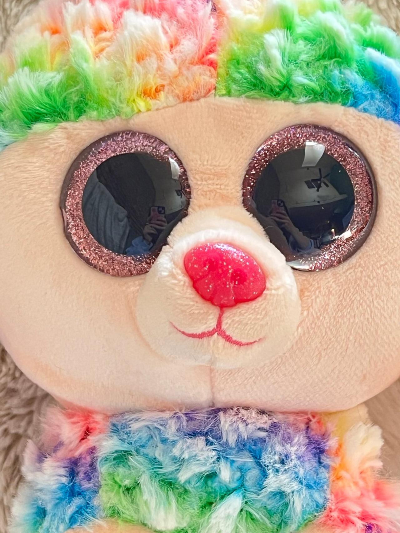 TY Beanie Boos “Rainbow” 9” Plush LNWT READ — image 4