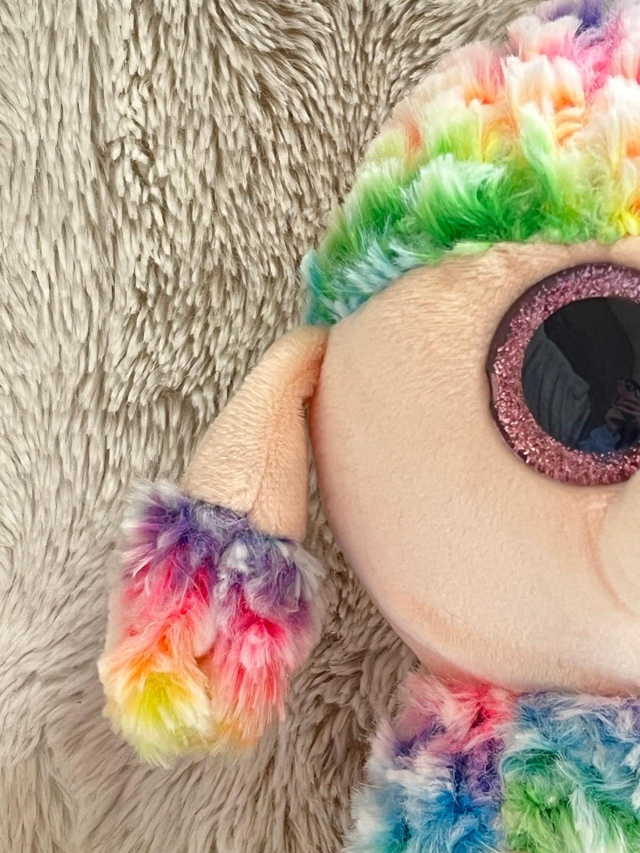 TY Beanie Boos “Rainbow” 9” Plush LNWT READ — image 5